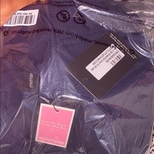 Navy V Bar Binded Midi Dress